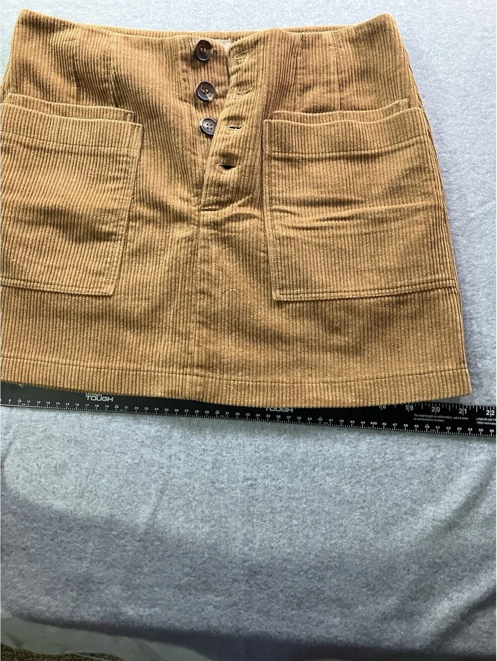 Altar’d State Corduroy Mini Skirt Women’s Large Brown